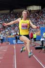 Chris Tomlinson iwinner of the long jump at the Sainsbury's British Championships, Birmingham.